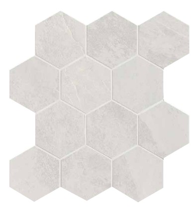 Мозаика Gentle stone white esagona mix GSTEM10 (35x37.5)