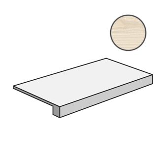 Ступень фронтальная Room Wood White Scalino 620070001239 (33x120)