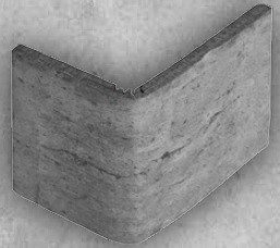 Бордюр ELEM."L"WALL STREET 10X6X14 1048336