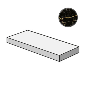 Ступень угловая левая Charme Extra Laurent Scalino Sx 620070001009 (33x120)