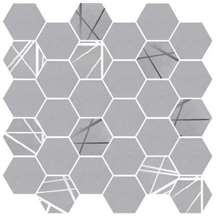 Мозаика Mosaic Baffin Gray Dark (29.7x31.6) DW7BFN25