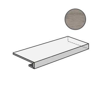 Ступень угловая правая Loft Moorland ScalinoAngolare Dx 620070001208 (33x160)