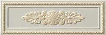 Декор P17036 Lirica Crema Decorato Cornice (10x30)