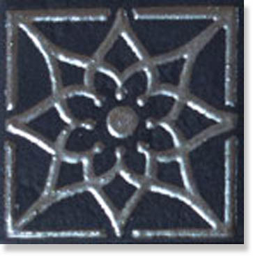 Вставка Taco Decor Negro (4.6x4.6)