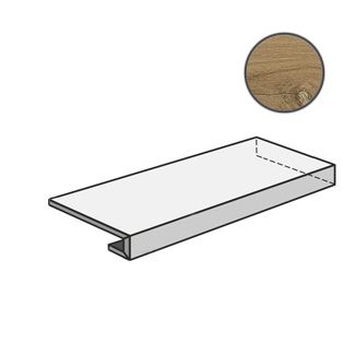 Ступень угловая правая Loft Oak ScalinoAngolare Dx 620070001207 (33x160)