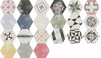 Керамогранит Heritage Hex Mix 25 (22x25)