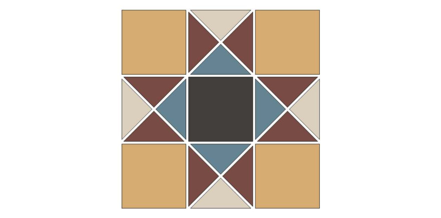 Мозаика RICHMOND BLACK SHEET (30x30)