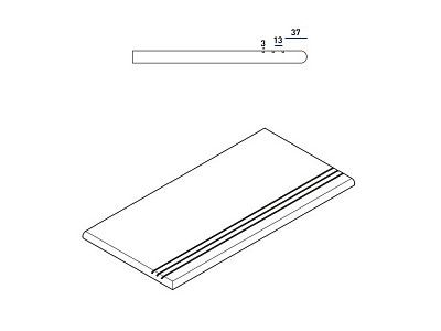 Orobico Gradino Round Grip Sx 620040000109 (30x60)