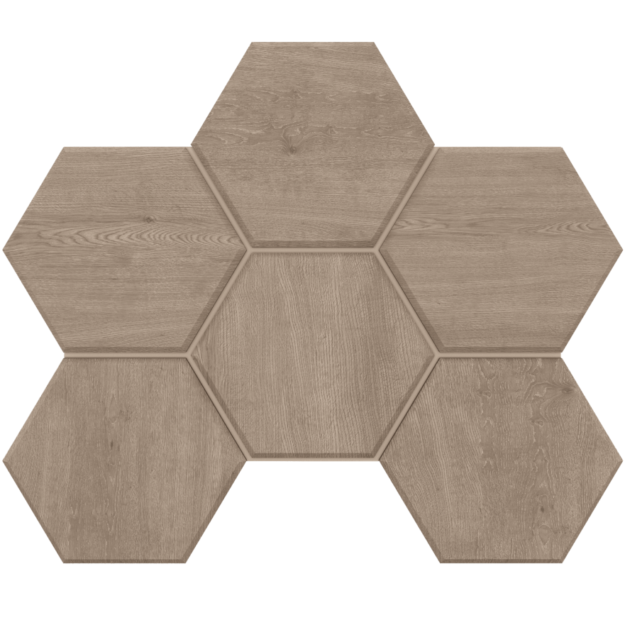 Мозаика CW02 Hexagon (25x28,5) непол. CW 02