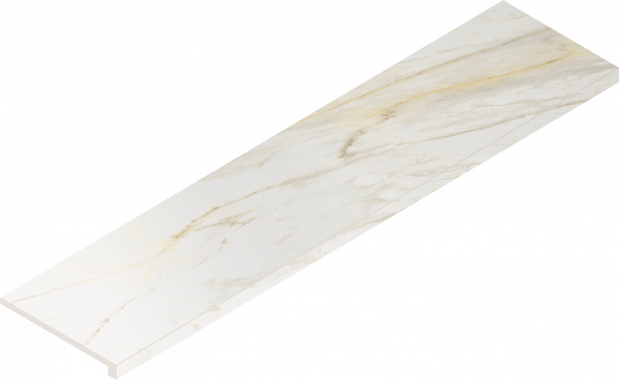 Ступень угловая правая Stellaris Carrara Ivory Scalino Ang Dx (33x120) 620070002600
