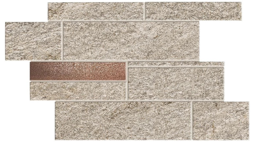 Мозаика Norde Platino Brick Corten (39x27.8) A598 A598