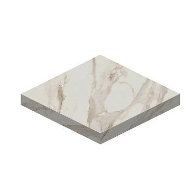 Ступень Marvel Meraviglia Calacatta Bernini Scalino Angolare Lapp. AJWX (33x33)