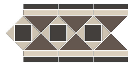 Бордюр POZNAN BORDER (41.9x23.5)