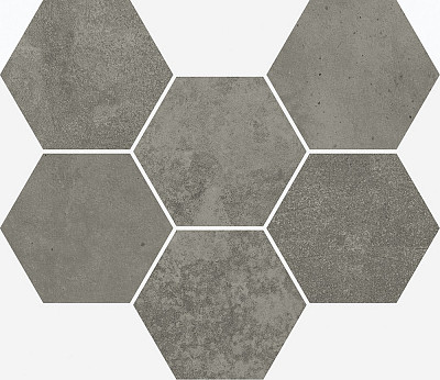 Мозаика Terraviva Dark Mosaico Hexagon 620110000110 (25x29)