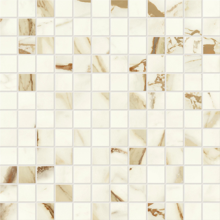 Мозаика Marvel Calacatta ImperialeMosaico Lapp (30x30) A426 A426