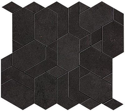 Мозаика Boost Tarmac Mosaico Shapes (31x33.5) AN67