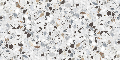 Керамогранит 2550 Terrazzo White NTT99606M (600x1200)