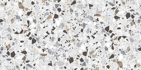 Керамогранит 2550 Terrazzo White NTT99606M (600x1200)