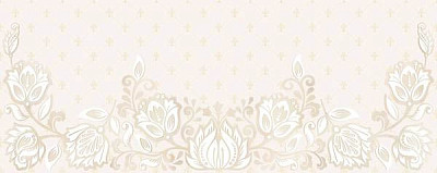 Настенная плитка Aurelia Royal Flores Crema (20.1x50.5) 905743