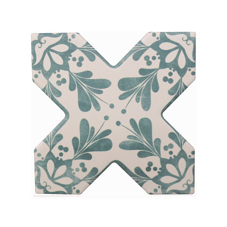 Керамогранит BECOLORS CROSSDEC. STENCIL LAGOON (13.25x13.25) CV67393