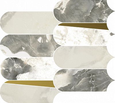 Мозаика Stellaris Dover Light Mosaico Elegant (32.5x36.1)