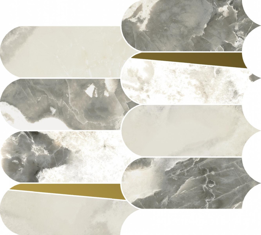 Мозаика Stellaris Dover Light Mosaico Elegant (32.5x36.1) 620110000236