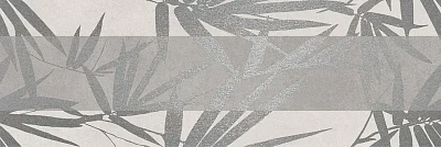 Декор Ganna Bloom Smoke (20х60) 04-01-1-17-03-18-1903-0