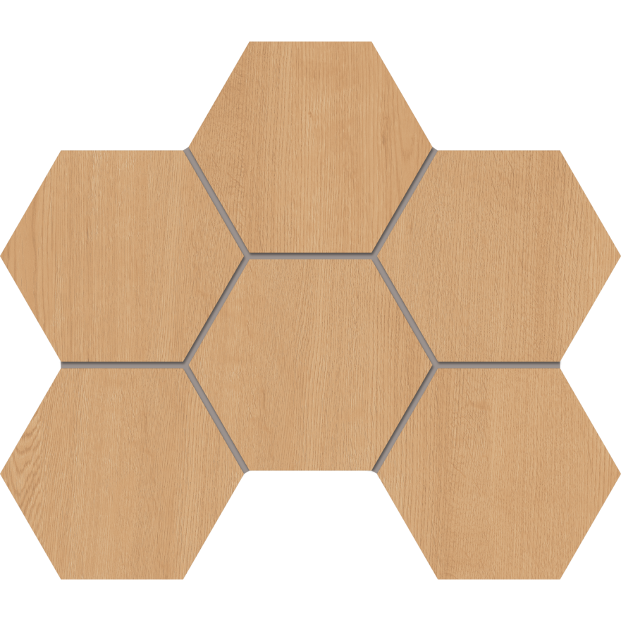Мозаика CW04 Hexagon (25x28,5) непол. CW 04