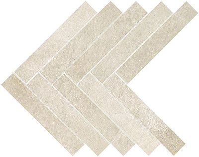 Мозаика Dwell Off-White Herringbone (36.2x41.2) A1C9
