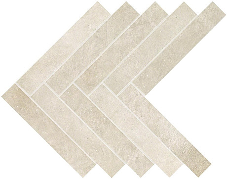 Мозаика Dwell Off-White Herringbone (36.2x41.2) A1C9
