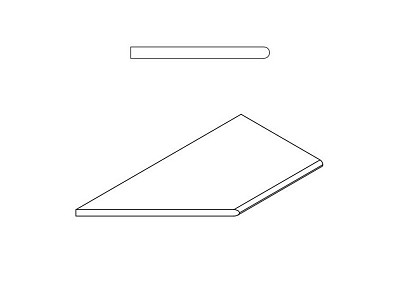 Orobico Bordo Round Sx 620090000719 (30x60)