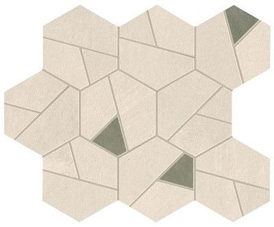 Мозаика Boost Pro Ivory Mosaico HexOlive (25.28.5) A0QN