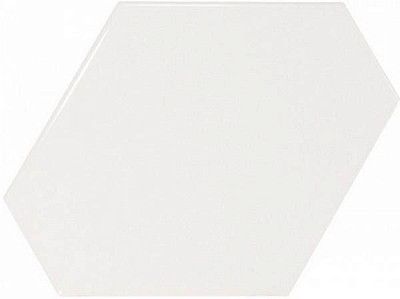 Керамическая плитка Scale Benzene White (10.8x12.4) 23825