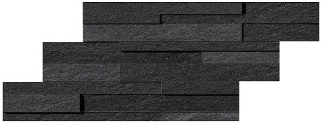 Мозаика Klif Dark Brick 3D (28x55) AN7N