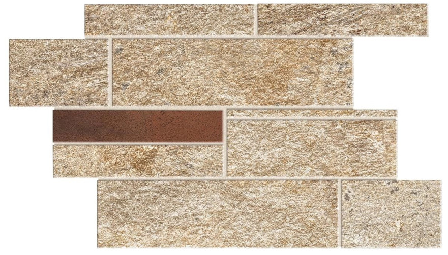 Мозаика Norde Oro Brick Corten (39x27.8) A597 A597