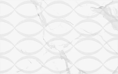 Керамическая плитка Scales белый (25х40) 00-00-5-09-00-01-2627