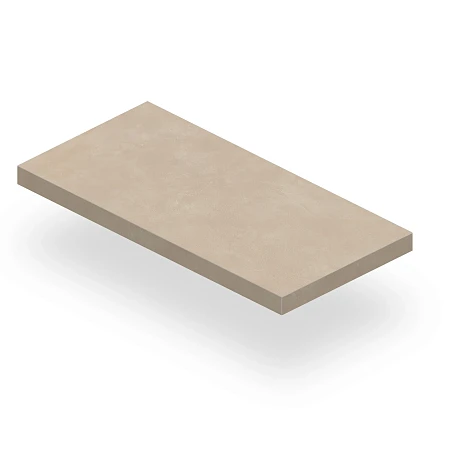 Ступень угловая левая Rinascente Resin Cream Sc.A.SX/Рин.Ре. Крим(33x120) 620070002746