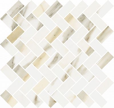 Мозаика Stellaris Calacata Gold Mosaico Cross (29.7x31.5) 620110000212