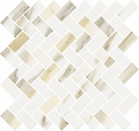 Мозаика Stellaris Calacata Gold Mosaico Cross (29.7x31.5) 620110000212