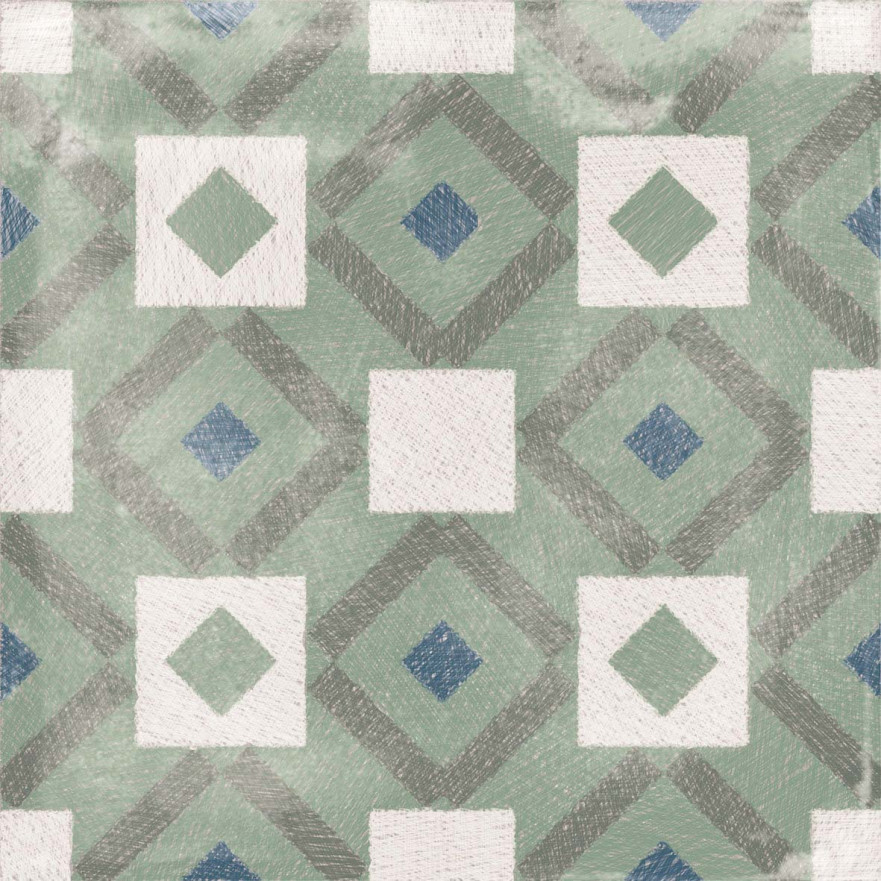 Керамогранит Play Labyrinth sage PF60003369 (20x20) PF60003369