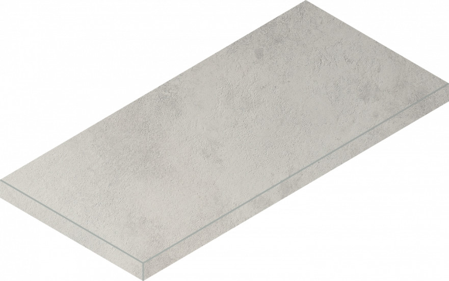 Ступень угловая левая Millennium Silver Scalino Sx 620070001263 (33x60) 620070001263