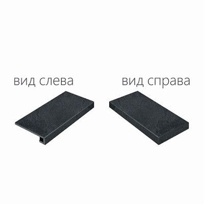 Ступень угловая правая Materia Titanio Scalino Angolare Dx 620070001479 (33x80)