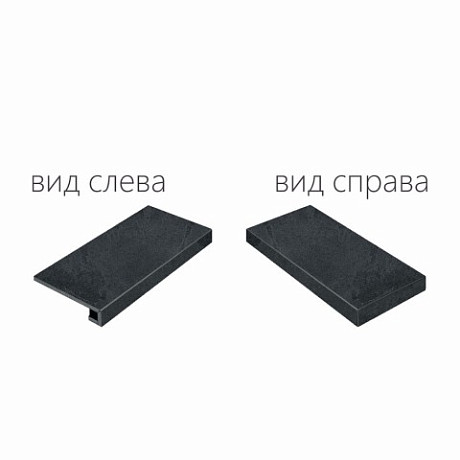 Ступень угловая правая Materia Titanio Scalino Angolare Dx 620070001479 (33x80)