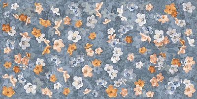 Керамогранит 05275 Bloom Blue Nat/ret (60x120)