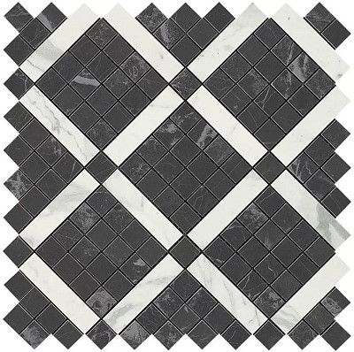 Мозаика Marvel Noir Mix Diagonal Mosaic (30.5x30.5) 9MVH