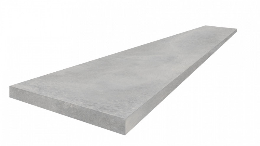 Ступень угловая левая Астро сильвер 620070002479 (33x120) 620070002479