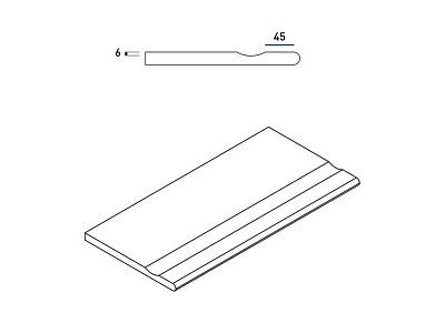 Black Bordo Svasato Round 620090000752 (30x60)