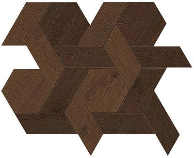 Мозаика Heartwood Moka Mansion Weave (34.6x40) AOYJ