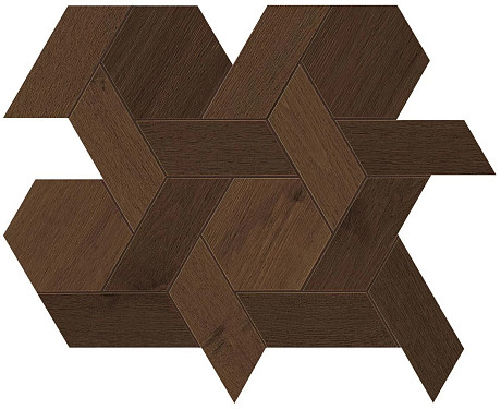 Мозаика Heartwood Moka Mansion Weave (34.6x40) AOYJ