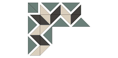 Угол ESTORIL GREEN CORNER (10.7x10.7x5.3)